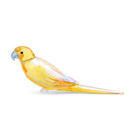 スワロフスキー SWAROVSKI ジャングルビーツ キイロインコ リーチー （イエロー） 5619217 Jungle Beats Yellow Parakeet Lechee バード 鳥 フィギュリン クリスタル ガラス インテリア プレゼント フィギュア 置物 ギフト対応 【送料無料】