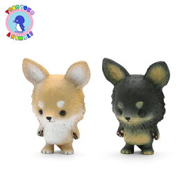 トコトコアニマルズ トコトコチワワ フィギュア （2色） TTA1001 トコアニ ハンドメイド 手作り デフォルメ 動物 ミニチュア 置物 置き物 インテリア雑貨 干支 いぬ 犬 かわいい おしゃれ 北欧 プレゼント キャラクター ギフト対応