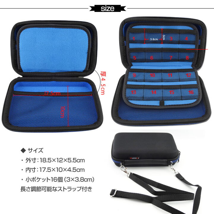 楽天市場】Newニンテンドー3DSLL 保護 収納 ケース セミハード 3DS  