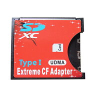 SDカードをCFカードTypeIに変換するアダプター コンパクトフラッシュ SD/SDHC/SDXC/WiFiSD対応 UDMA6 90M…