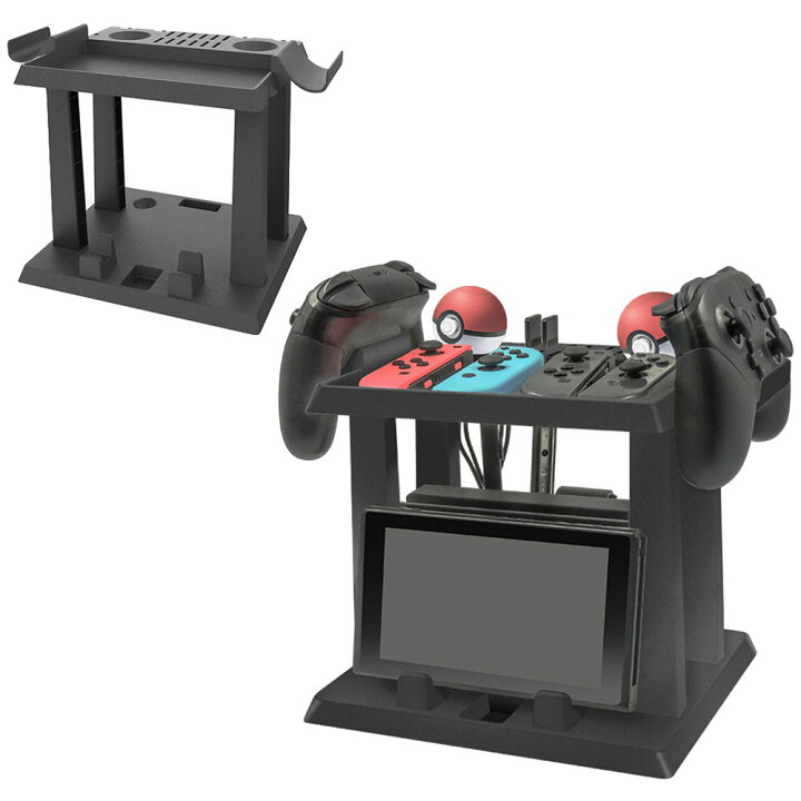 楽天市場】Nintendo Switch用 縦置き収納スタンド 周辺機器 ホルダー 