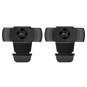 2Zbg FULL-HD 1080P WEBJ USBڑ 1080P/30fps }CN ݑΖ e[N  WindowsXP2/VISTA/7/8/10 hCosv ALW-USBCAM01-2SET | EFuJ }CNJ pcJ p\RJ usb