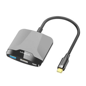 Type-C to HDMI ϊA_v^[ HDMI USB3.0 PD ^CvC 4KΉ hbN USB-C HDMIo ALW-HU004y[ցz | ϊA_v^ ϊ ϊ@ ϊ Q[ Q[Ӌ@ switch A_v^[ fBX