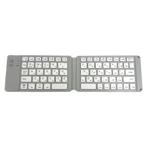 Bluetooth L[{[h 2܂ ܂肽  CXL[{[h ^ ^т₷ ~jL[{[h PC X}z ^ubg ANZT[ Ӌ@ Windows Android iOS Ή ALW-T-018y[
