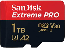 SanDisk マイクロSD 1TB サンディスク Extreme PRO microSDXC A2 SDSQXCZ-1T00 海外パッケージ品