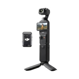 DJI vlogカメラ Osmo Pocket 3 クリエイターコンボ 1インチCMOS 4K 120fps 動画対応 Vlog用カメラ 3軸スタビライザー ジンバルカメラ アクションカメラ 顔 被写体トラッキング 高速フォーカス マイク同梱
