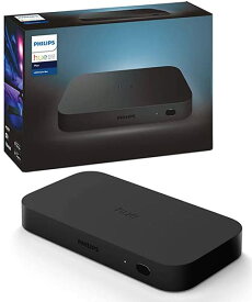 Philips Hue(フィリップスヒュー) スマートLED ゲーミングライト 映像 音楽出力同期用デバイス Alexa対応 スマート 照明 ライト Echo Google Home Siri PS4 PS5対応 日本正規品 Hue Sync Box
