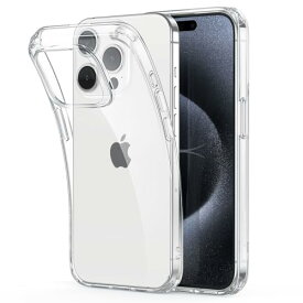 ESR iPhone 15 Pro Max ケース クリア ケース 耐衝撃 薄型 カバー 黄ばみにくい スリム 透明 TPU スマホケース クリア