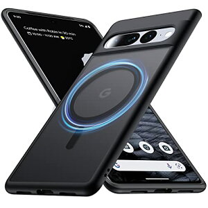 Google Pixel 7 Pro P[X SGSF MagsafeΉ  wh~ }bg ϖh~ ϏՌ }OZ[tΉ sNZ 7 Pro Jo[ CX[dΉ 6.7C` (ubN)