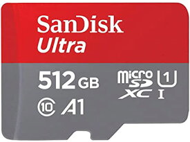 サンディスク microSDXC 512GB 超高速UHS-I U1 + JNHオリジナルSDアダプター + 保管用クリアケース 並行輸入品
