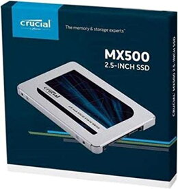 Crucial クルーシャル SSD 500GB MX500 SATA3 内蔵2.5インチ 7mm CT500MX500SSD1 7mmから9.5mmへの変換スペーサー付き 並行輸入品