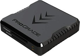 ProGrade Digital (プログレードデジタル) CFexpress Type B/SD USB3.2Gen2 ダブルスロットカードリーダー (PG05.5) 正規輸入品