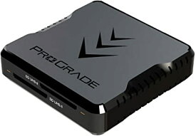 ProGrade Digital (プログレードデジタル) SD/SD USB3.2Gen2 ダブルスロットカードリーダー (PG08) 正規輸入品