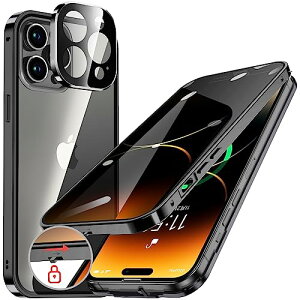 iPhone14 Pro p P[X bNt Xgbvz[t ̌^Yی 9HKX iPhone14vP[X ϏՌ A~ op[ X}zP[X ^ wʃNA (ubN)