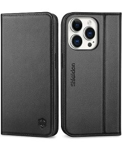 iPhone 15Pro ΉP[X 蒠^ {v X}zJo[ Ռz TPUf uX^h@\ J[h[ }Olbg RFIDubLO Sʕی ACz 15v Ή X}zP[X (ubN)