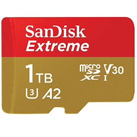 SanDsk マイクロSD 1TB Extreme microSDXC A2 SDSQXA1-1T00-GN6MA