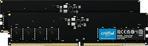 N[V (}CN) fXNgbvp 32GBX2 DDR5-4800 tۏ CT2K32G48C40U5 (K㗝Xi
