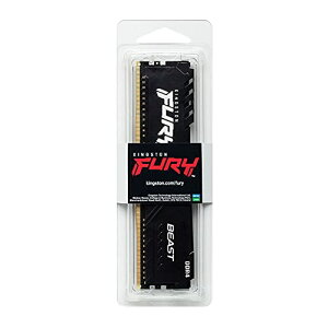 �L���O�X�g�� Kingston FURY �f�X�N�g�b�vPC�p������ DDR4 3200MHz 8GBx2�� Kingston FURY Beast �r�[�X�g CL16 KF432C16BBK2/16 �i�v�ۏ�