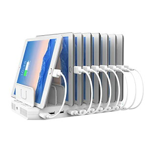 Unitek 2022 QC3.0*2 USB[dXe[V 10|[g QC3.0[dX^h 96W PSEF؍ 10䓯[d 1.5A/2.4A X}[gIC Ή Android/iPhone/iPad/kindle/^ubg