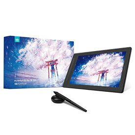 日本限定 HUION 液タブ 15.8インチ 液晶ペンタブレット Kamvas Pro16 (2.5K) 豪華版 改良後のペンPW517 専用スタンド付き ブラック