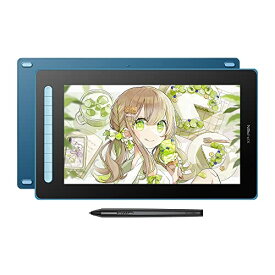 XPPen 液タブ 15.4インチ 液晶タブレット X3チップ搭載ペン IPSフルラミネーション 写真加工 テレワーク お絵描きソフト付 Android Windows Mac対応 Artist 16セカンド （ブルー）