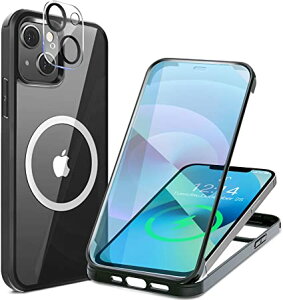 iPhone 13 p P[X NA ʋKX Sʕی MagSafeΉ }OZ[t CX[dΉ ČRMILKi擾 ϏՌ ACtH 13  X}zP[X lC 6.1C` (ubN)