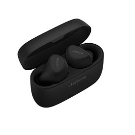 Jabra エコパッケージ Jabra Elite 5 完全ワイヤレスイヤホン ブラック 国内正規品/メーカー2年保証付き ハイブリッド アクティブノイズキャンセリング搭載 マルチポイント 2台同時接続 片耳モード 高性能通話 Bluetooth