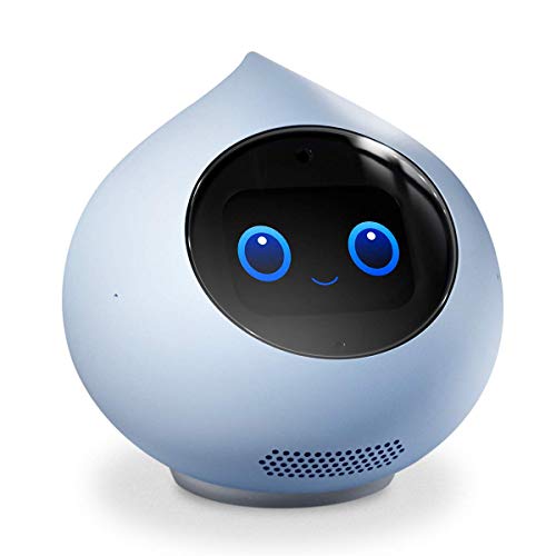 Romi ロミィ 会話AIロボット 家庭用 ROMI-P02  2021年度グッドデザイン賞  日本製 コミュニケーションロボット みまもり 会話 天気予報 歌機能 英会話 プログラミング パールブルー 誕生日