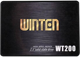 WINTEN SSD 2TB 5年保証 WT200-SSD-2TB 内蔵型SSD SATA3 6Gbps 3D NANDフラッシュ搭載 デスクトップパソコン ノートパソコン PS4動作確認済 2.5インチ エラー訂正機能 省電力 衝撃に強い 2.5inch 5644