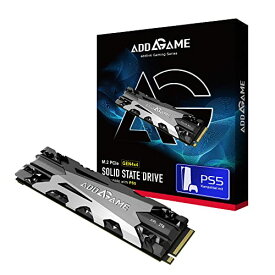 日本addlink AddGame A95 2TB PS5動作確認済み ヒートシンクモデル PCIe 4.0(最大転送速度 7,200MB/秒) NVMe M.2 内蔵SSD メーカー5年保証