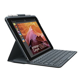 ロジクール iPad用 キーボード iK1053BK ブラック Bluetooth キーボード一体型ケース iPad 第5世代及び第6世代対応 電池寿命最大4年間 SLIM FOLIO 国内正規品 2年間メーカー保証