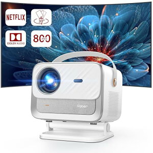 Yaber vWFN^[ NetflixESho݌v ƒp Px800ANSI tHD 1080p hr[TE 20WXs[J[h I[gtH[JX`␳ WiFi6 Bluetooth 5.2 ]X^ht z[