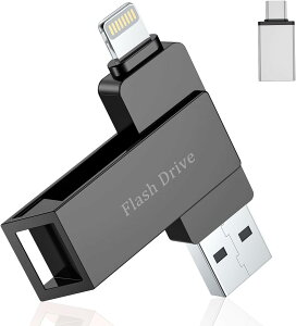Vackiit 512GB�uApple MFi�F�؎擾�viPhone�p usb������usb iphone�Ή� Lightning USB �������[ iPad�p �t���b�V���h���C�u lightning�R�l�N�^���� �O�t �e�ʕs������iPhone/ iPad/ iPod/Win /Mac���piPad Air/mini/ �u���b�N