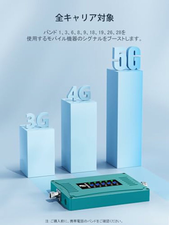 楽天市場】携帯電話信号増幅器 電波ブースター 日本のソフトバンク NTT 