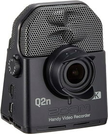 ZOOM ズーム ハンディビデオレコーダー ハイレゾ音質 フルHD 4倍鮮明な映像を記録 4K画質 メーカー3年延長保証付 Q2n-4K