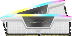 CORSAIR DDR5-5200MHz fXNgbvPCp VENGEANCE RGB DDR5V[Y (PC5-41600) 32GB 16GB 2 zCg CMH32GX5M2B5200C40W