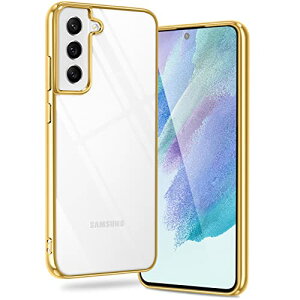 �X�}�z�P�[�X Galaxy S21 5G �P�[�X �N���A�P�[�X SC-51B SCG09 GalaxyS21 �J�o�[ �ی�J�o�[ �ϏՌ� �y�� �\�t�g TPU ���^ ���� �w�ʃN���A �X�g���b�v�z�[���t�� (�S�[���h)