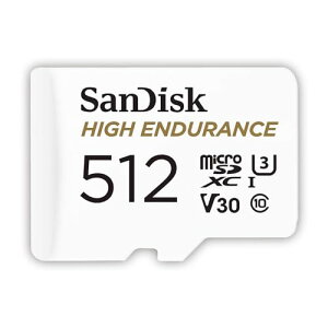 TfBXN microSDJ[h 512GB Ki SanDisk [J[2Nۏ hCuR[_[Ή UHS-I Class10 U3 V30Ή VpbP[W