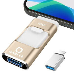 iPhoneΉ USB 256GB  obNAbv 4in1 iPadΉ usb[ XCh iOS/Type-C/USB/Micro USB e X}z ʐ^f[^ۑ OtUSB iPhone/PC/Macbook/iPadΉ eʕs S[h iPh