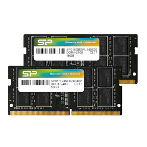 VRp[ m[gPCpDDR4-2400(PC4-19200) 16GB 2 260Pin 1.2V CL17 SP032GBSFU240X22