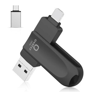 iPhoneΉ USB Avsv 256GB 4in1 iPadΉ usb[  f[^ obNAbv iOS/USB/Type-C/Micro USB Ot usb ʐ^ۑ X}zeʕs ] ubN