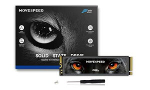 MOVE SPEED M.2 SSD 2TB PS5mFς PCIe Gen4x4 NVMe 2280 q[gVN R:7450MB/s W:6700MB/s ϋv3D NAND TLC Xg[Wg PS5 SSD/fXNgbv/b