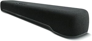ヤマハ コンパクトサウンドバー 横幅60cm SR-C20A PC ゲーム スピーカー Bluetooth対応 テレビ/パソコン/スマホ (ブラック)