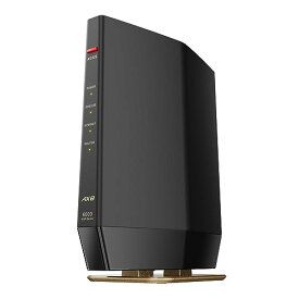 バッファロー WiFi 無線LAN Wi-Fi 6 11ax AX6000 4803+1147Mbps 日本メーカー iPhone 15 / 14 / iPhone SE (第三世代) / Nintendo Switch / PS5 動作確認 スマート 引っ越し エコパッケージ WSR-6000AX8P/NMB
