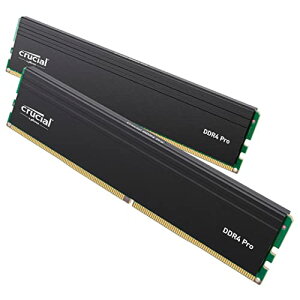 CrucialPRO (�}�C�N������) �f�X�N�g�b�v�p������ 32GBX2�� DDR4-3200 ���[�J�[�����t�������ۏ� CP2K32G4DFRA32A