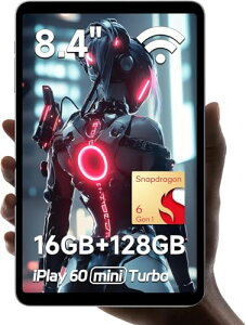 4�C���`�^�u���b�g ALLDOCUBE iPlay60mini Turbo 8.Snapdragon 6Gen1 1920×1200FHD 8GB+8GB���z+128GB+1TB�g�� UFS3.1 5500mAh PD18WI (�[�d��Ȃ�)