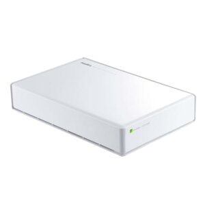 Logitec �O�t��HDD �O�t���n�[�h�f�B�X�N USB3.1 Gen1 USB3.0 4TB �z���C�g LHD-ENA040U3WSH