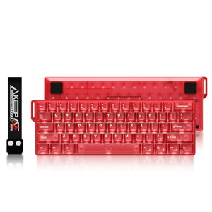 DAREU COOL60 �������f�U�C�� 0.01mm ���s�b�h�g���K�[�Ή� �Q�[�~���O�L�[�{�[�h �L��8000hz�|�[�����O���[�g ���C�X�C�b�` �z�b�g�X���b�v SOCD�Ή� �e���L�[���X 60%�p��z�� ��/���b�h 1�N�ԃ��[