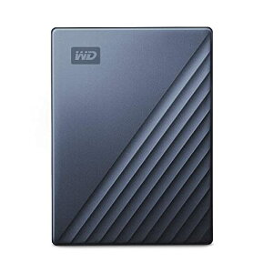 �E�G�X�^���f�W�^��(Western Digital) WD �|�[�^�u��HDD 4TB USB Type-C �u���[ My Passport Ultra �Í��� �p�X���[�h�ی� �O�t���n�[�h�f�B�X�N / ���[�J�[3�N�ۏ� WDBFTM0040BBL-WESN