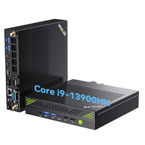 GMKtec NucBox K10 �~�jPC �u64GB DDR5 1TB SSD�v�����\Intel Core i9-13900HK (14�R�A20�X���b�h/�ő�5.4GHz) ���^�f�X�N�g�b�v�p�\�R��4���8K| 8×USB/COM/HDMI/DP/2.5G LAN | �ȃX�y�[�X�E�r�W�l�X�E�e�����[�N�Ή�(intel